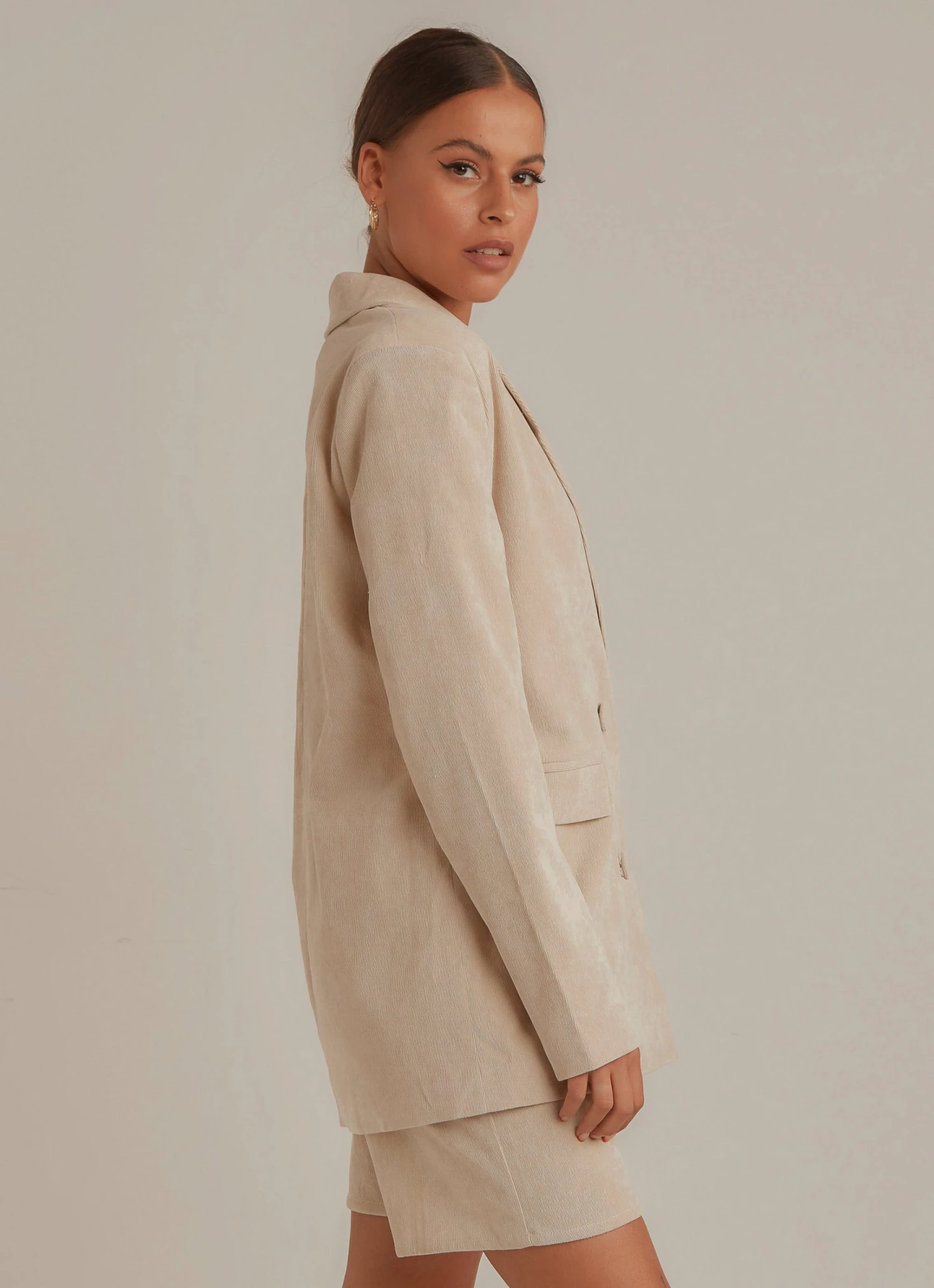 4th & Reckless New & Most Loved Anderson Blazer - Cream Cord 4 4th & Reckless New & Most Loved Anderson Blazer - Cream Cord