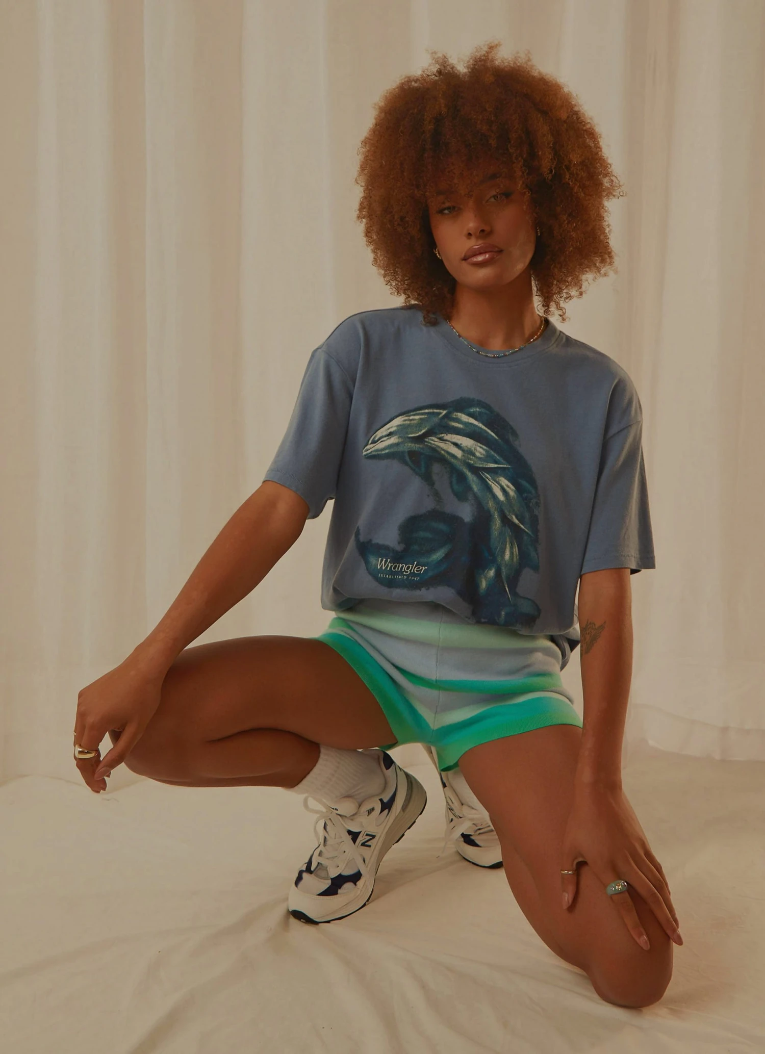 Wrangler Through The Waves Tee - Deep Blue 3 Wrangler Through The Waves Tee - Deep Blue