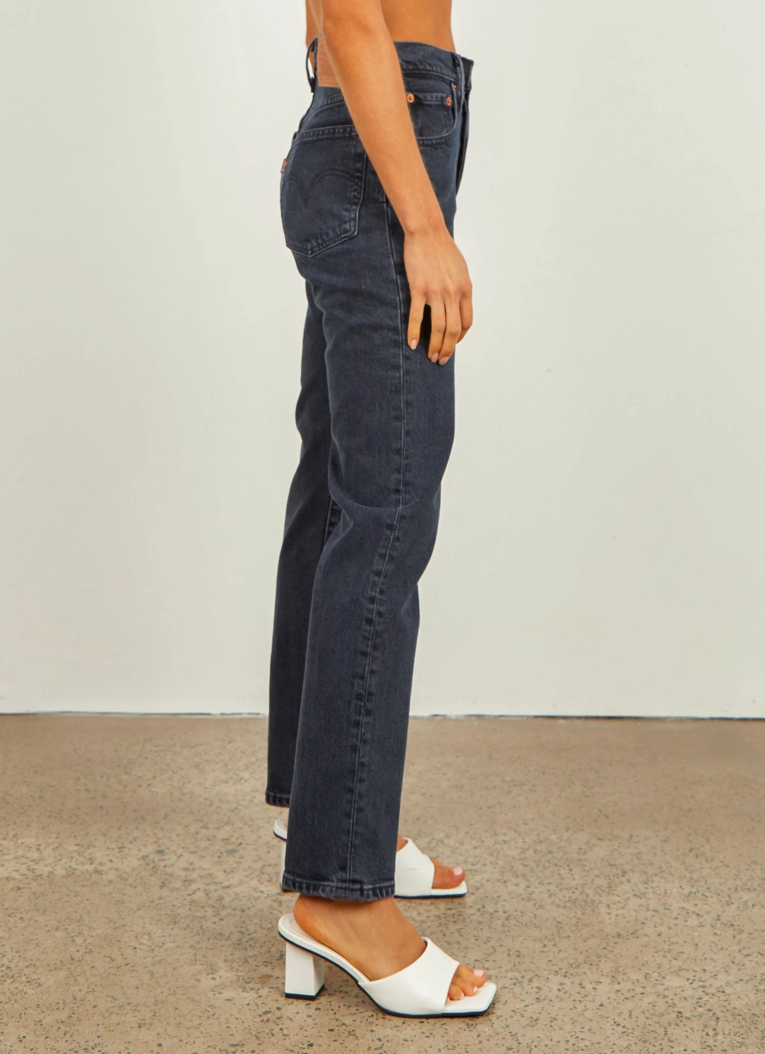 Levi's New & Most Loved 501 Crop Jeans - Deep Dark 4 Levi's New & Most Loved 501 Crop Jeans - Deep Dark
