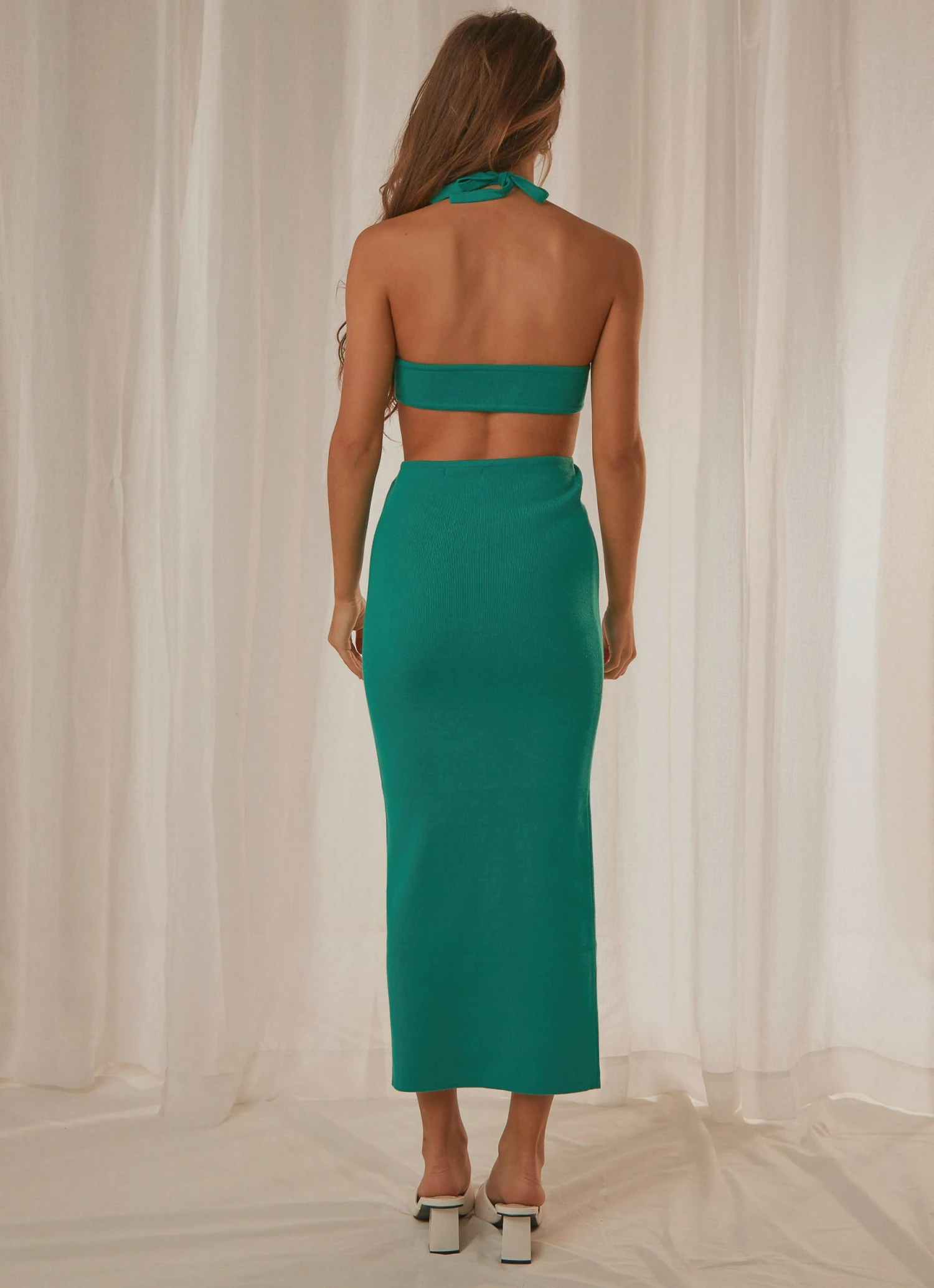 Peppermayo Exclusive New & Most Loved Margaux Knit Midi Dress - Jade Green 6 Peppermayo Exclusive New & Most Loved Margaux Knit Midi Dress - Jade Green
