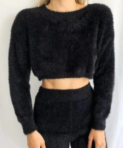 Peppermayo With Love Knit Jumper - Black New Tops