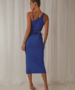 Peppermayo New Dresses Below The Stars Midi Dress - Colbalt Blue 9 Peppermayo New Dresses Below The Stars Midi Dress - Colbalt Blue