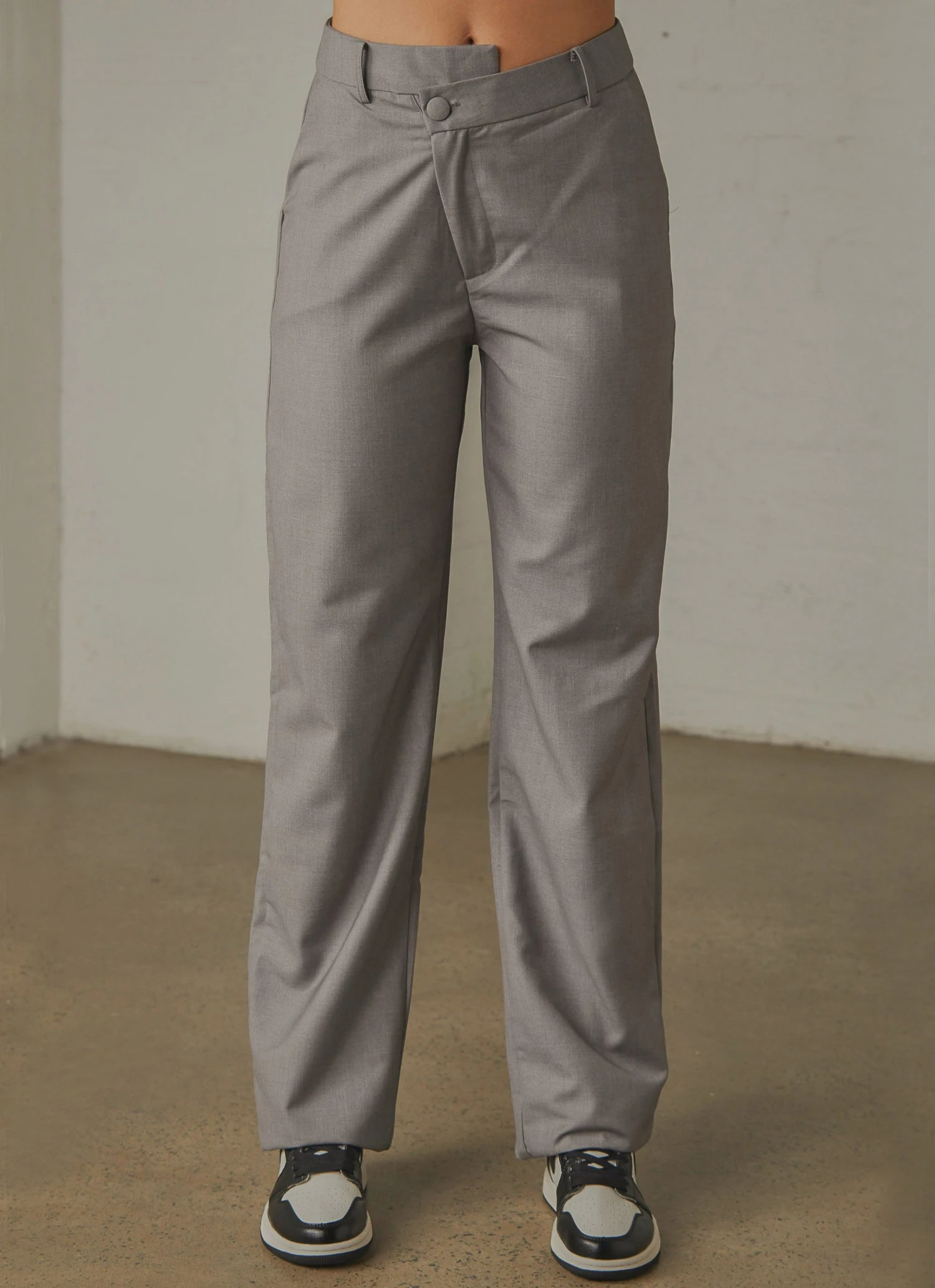 Peppermayo Exclusive Modern Girl Suit Pants - Slate New & Most Loved 5 Peppermayo Exclusive Modern Girl Suit Pants - Slate New & Most Loved