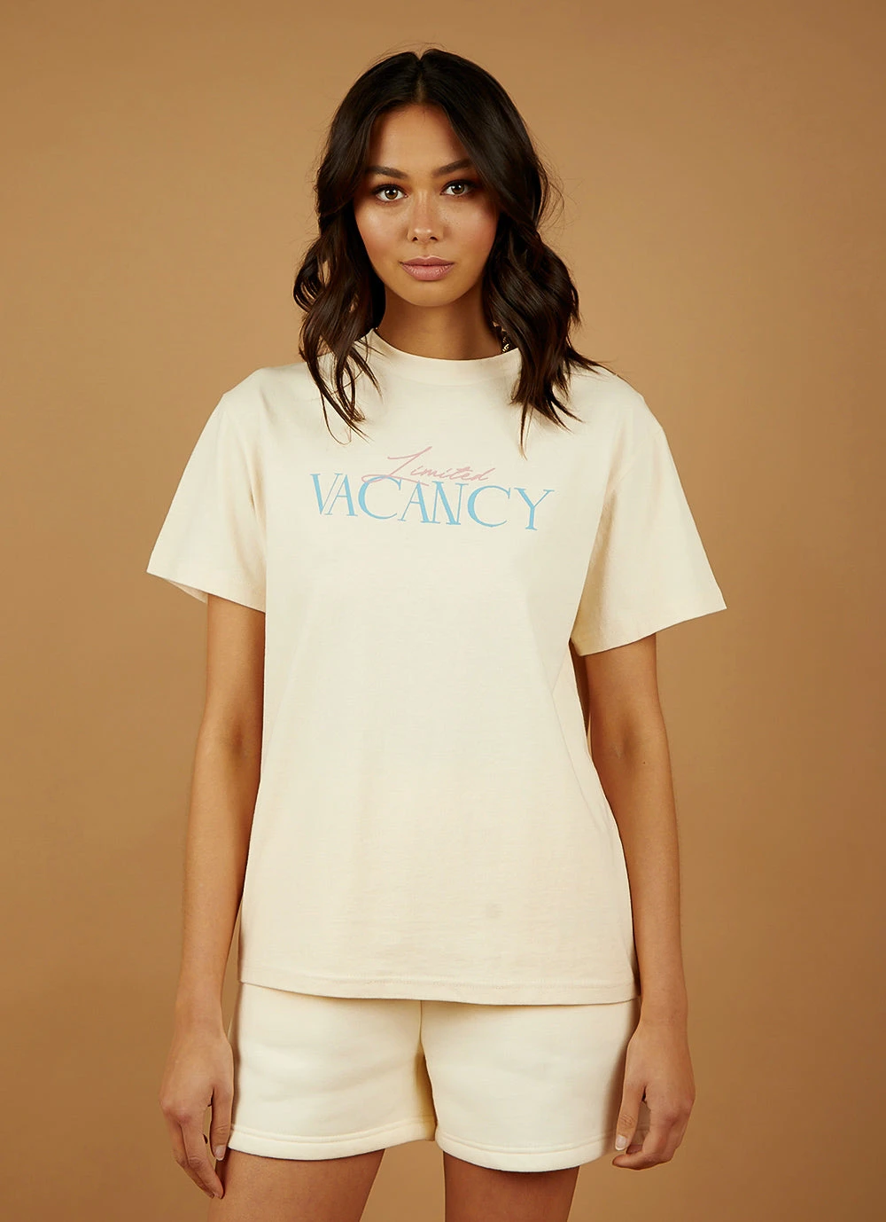 Vacancy Supply New & Most Loved Late Checkout Tee - Butter 3 Vacancy Supply New & Most Loved Late Checkout Tee - Butter