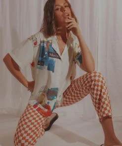 Peppermayo New Tops Cabo Nights Shirt - Multi