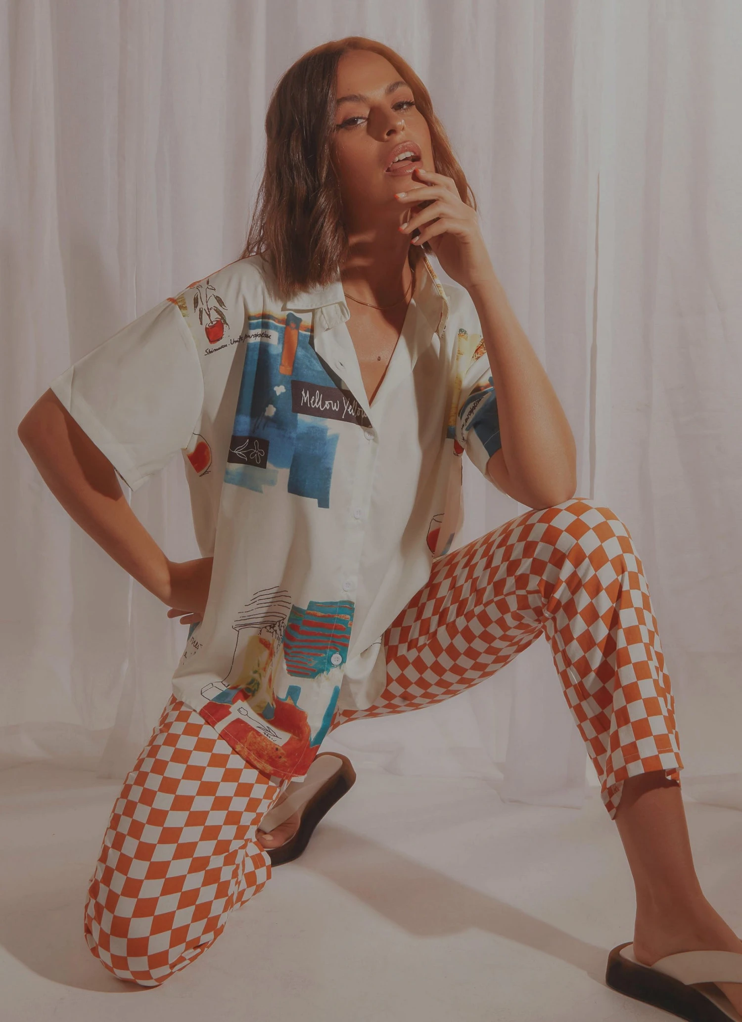 Peppermayo New Tops Cabo Nights Shirt - Multi 2 Peppermayo New Tops Cabo Nights Shirt - Multi