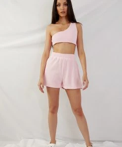 Peppermayo Exclusive New & Most Loved Solstice Terry Crop Top - Pink 13 Peppermayo Exclusive New & Most Loved Solstice Terry Crop Top - Pink
