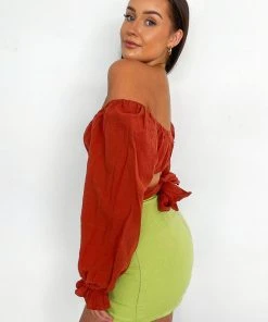 Peppermayo Inner Bloom Top - Rust New Tops 9 Peppermayo Inner Bloom Top - Rust New Tops