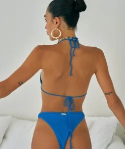 LaHana Swim Billy Bottom - Ribbed Blue Sapphire 8 LaHana Swim Billy Bottom - Ribbed Blue Sapphire