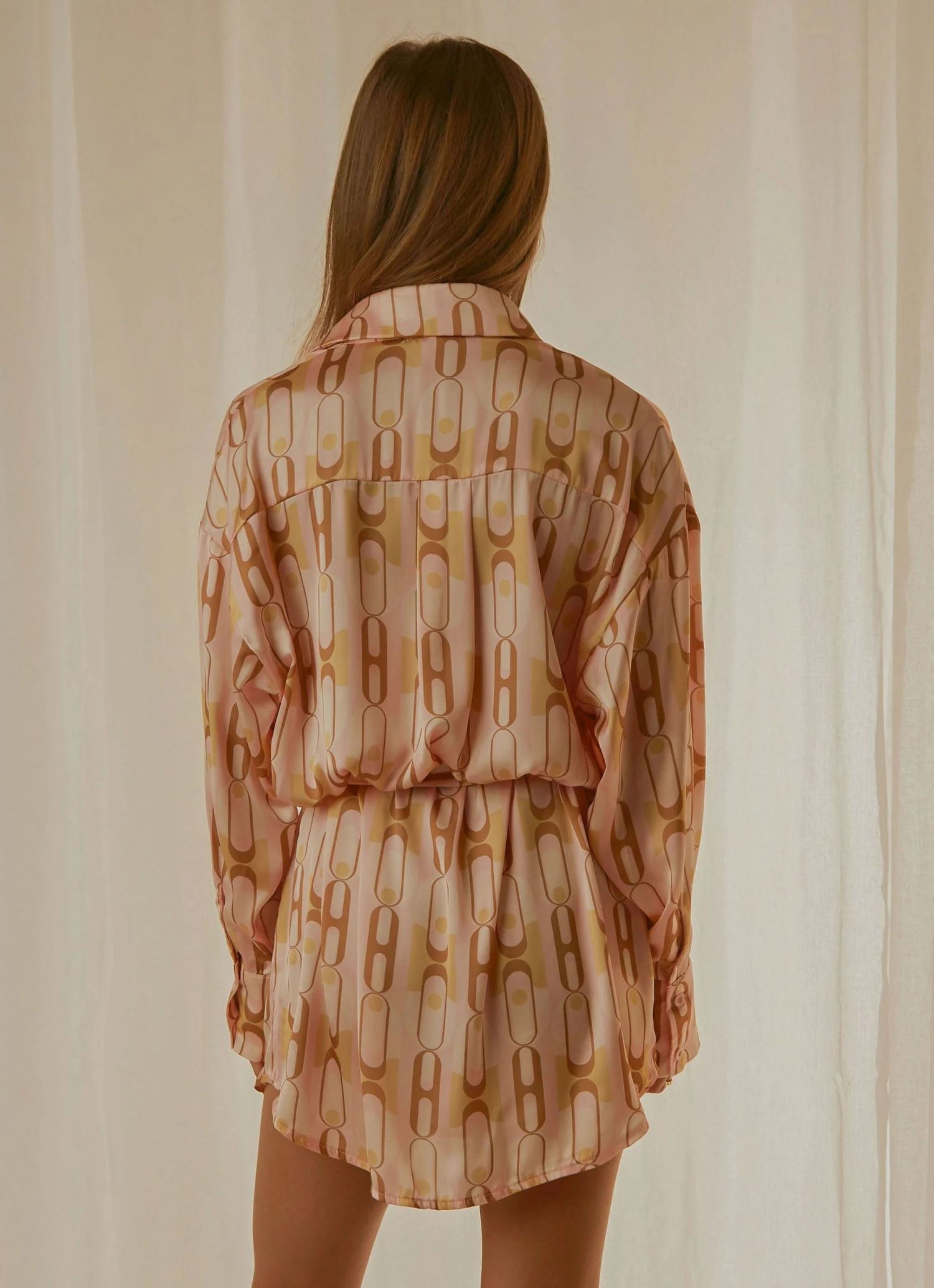 Peppermayo Exclusive Faye Mini Shirt Dress - Vintage Chain New & Most Loved 5 Peppermayo Exclusive Faye Mini Shirt Dress - Vintage Chain New & Most Loved