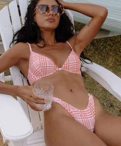 VDM The Label New & Most Loved Reversible Jordan Bottom - 70s Floral / Sunburst Tartan