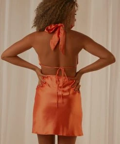 Peppermayo Above It All Mini Dress - Orange 11 Peppermayo Above It All Mini Dress - Orange