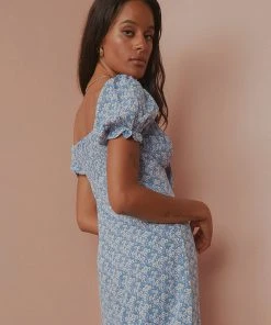 Peppermayo Walk In The Park Midi Dress - Blue New Dresses 9 Peppermayo Walk In The Park Midi Dress - Blue New Dresses