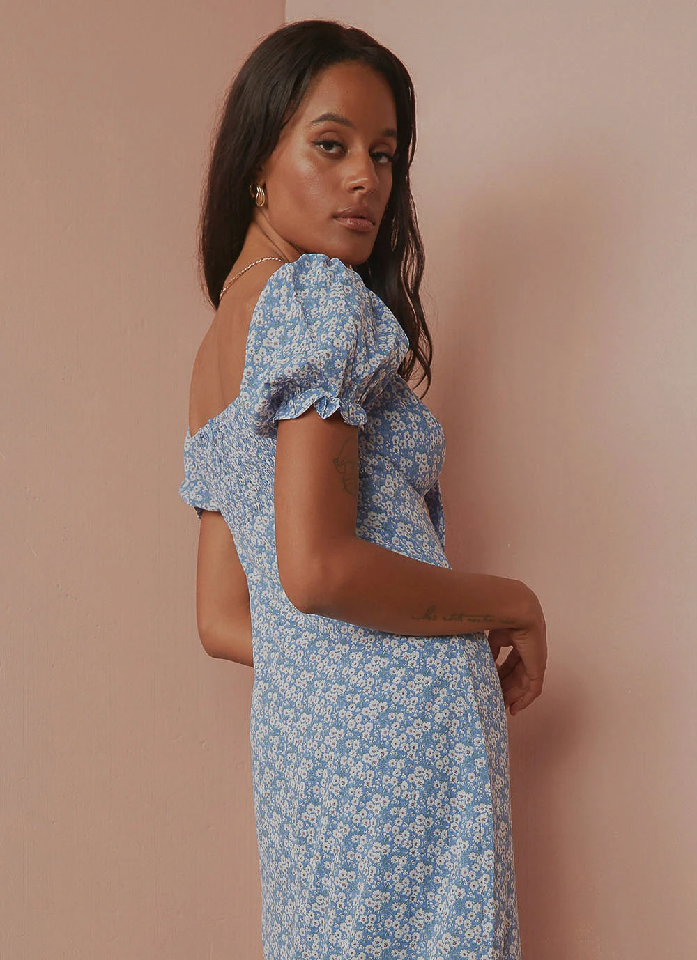 Peppermayo Walk In The Park Midi Dress - Blue New Dresses 5 Peppermayo Walk In The Park Midi Dress - Blue New Dresses