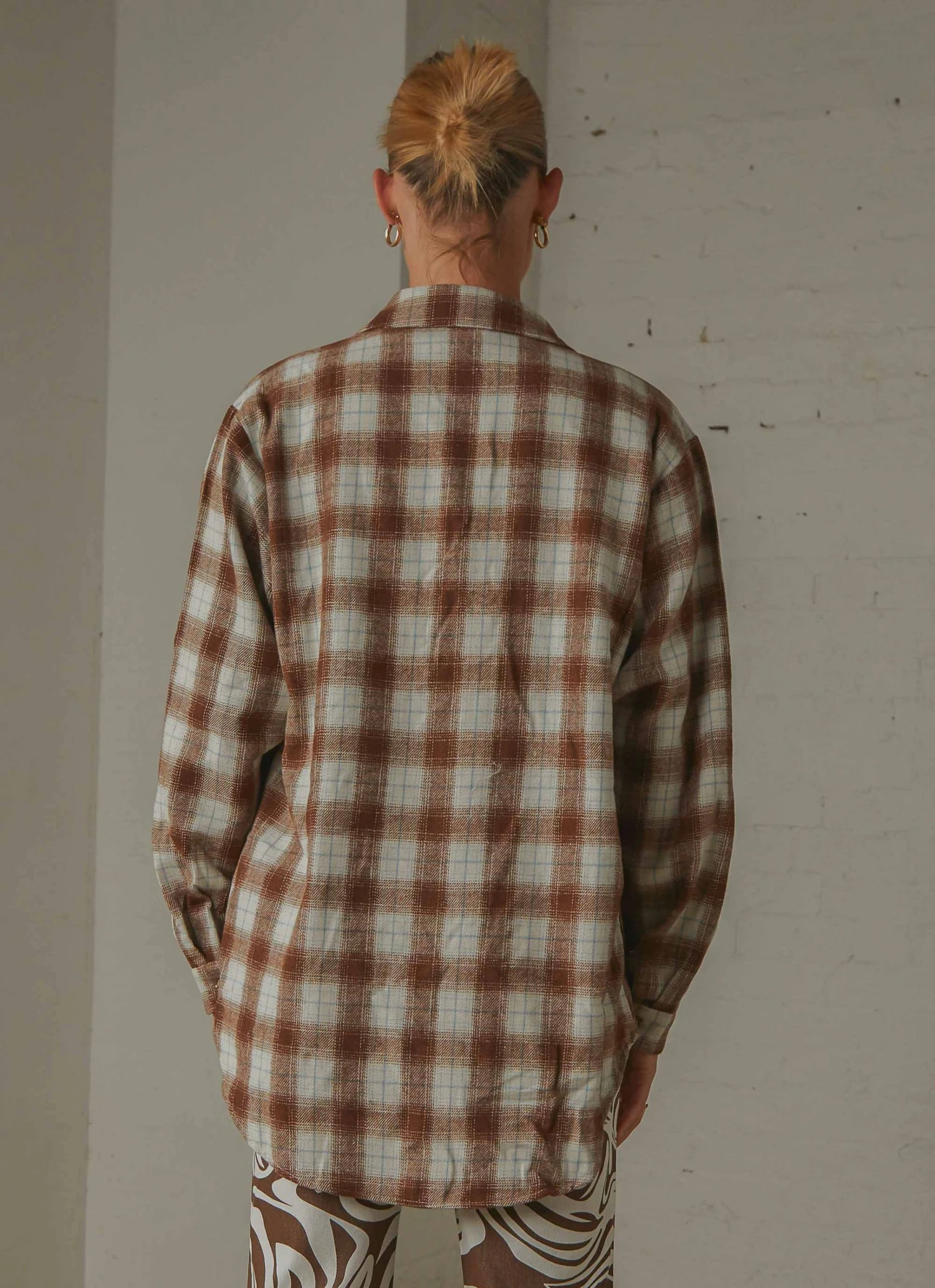 Peppermayo New & Most Loved Know No Better Shirt - Choc Brown Plaid 5 Peppermayo New & Most Loved Know No Better Shirt - Choc Brown Plaid