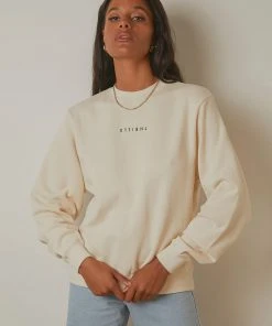 New & Most Loved Minimal Thrills Crew - Unbleached