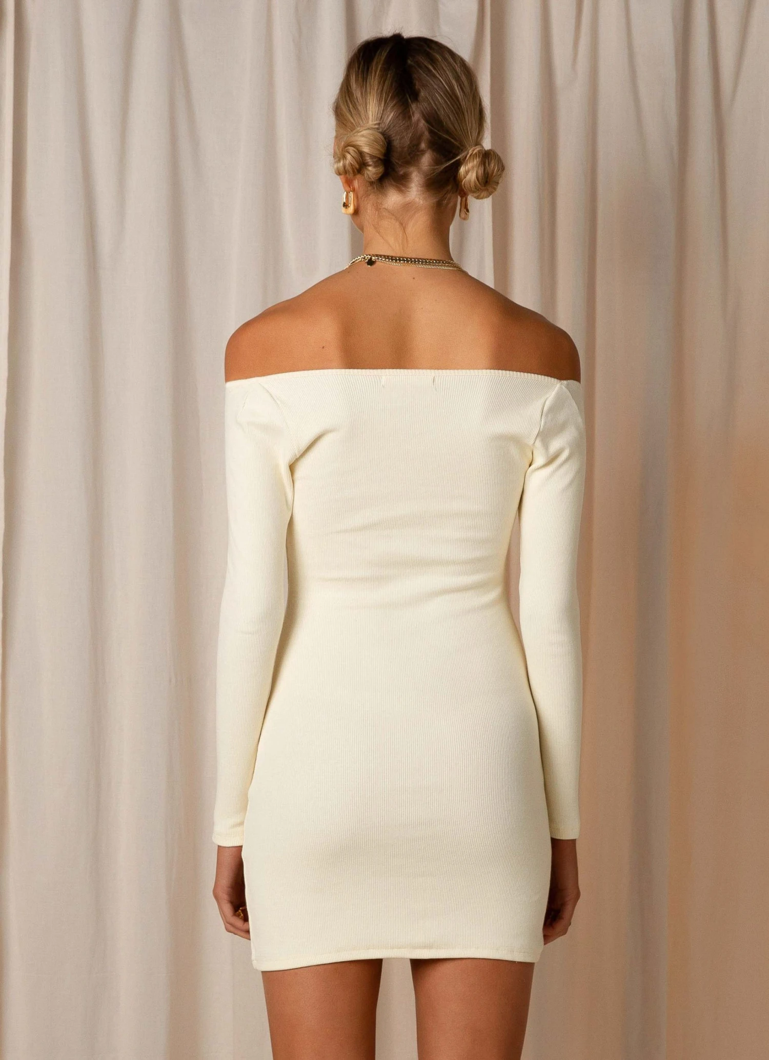 Peppermayo Exclusive New & Most Loved Late Night Feelings Dress - Ivory 6 Peppermayo Exclusive New & Most Loved Late Night Feelings Dress - Ivory