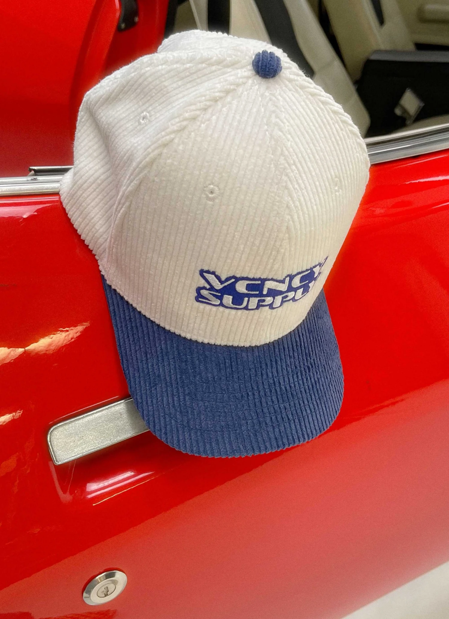 Vacancy Supply Revival Cap - White-Cobalt New & Most Loved 5 Vacancy Supply Revival Cap - White-Cobalt New & Most Loved