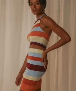 Peppermayo Tropicola Knit Skirt - Stripe New & Most Loved 8 Peppermayo Tropicola Knit Skirt - Stripe New & Most Loved