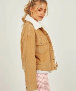 Levi's New Heritage Cord Jacket - Iced Coffe New & Most Loved