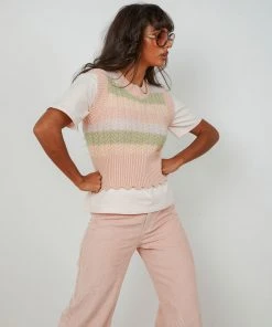 Peppermayo Better Times Knit Vest - Multi New & Most Loved 7 Peppermayo Better Times Knit Vest - Multi New & Most Loved