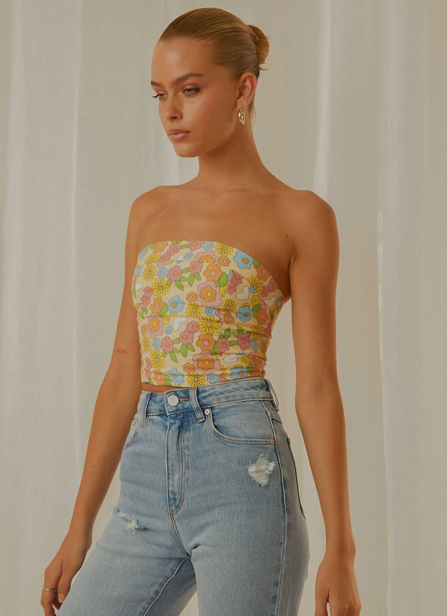 Peppermayo Exclusive Endless Lover Bustier Crop - Blossom 8 Peppermayo Exclusive Endless Lover Bustier Crop - Blossom
