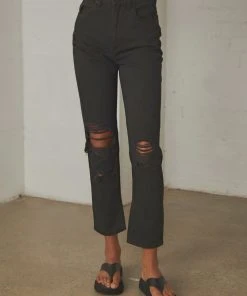 Abrand New & Most Loved A 94 Slim Jeans - Black Wildlife