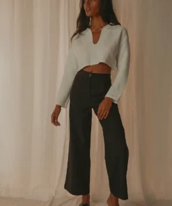 Peppermayo Carter Knit Top - Cream