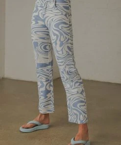 Peppermayo New & Most Loved Serena Pants - Blue Print