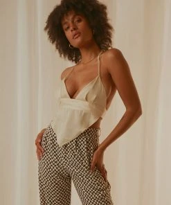 Peppermayo Exclusive Worlds Collide Top - Ivory