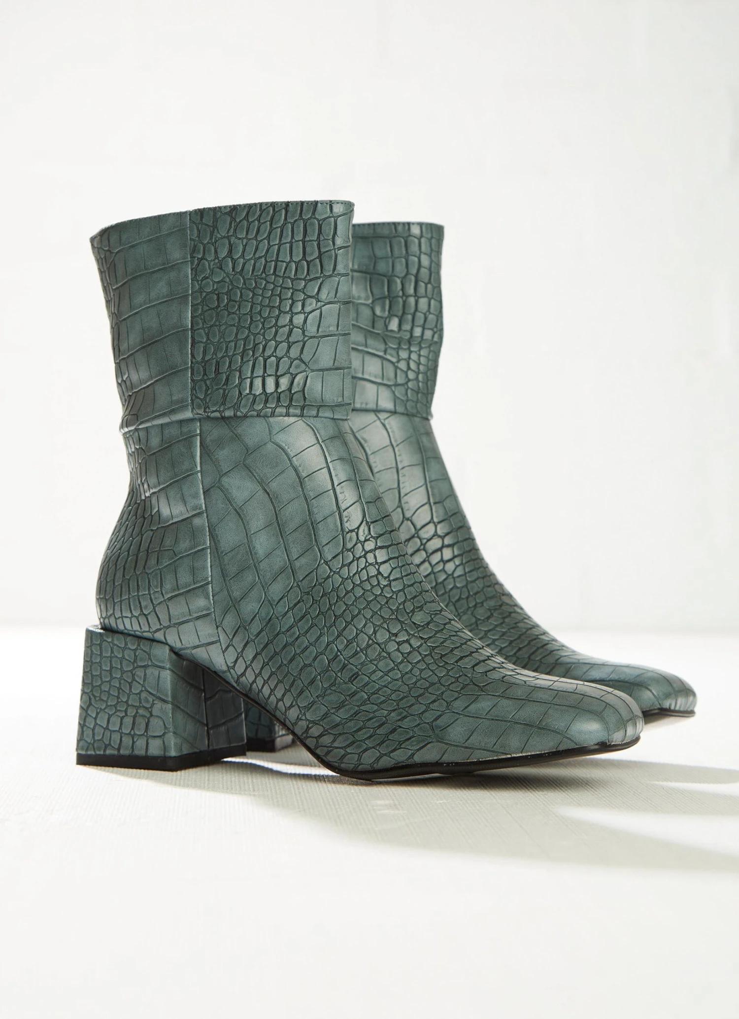 4th & Reckless New & Most Loved Cooper Ankle Boot - Teal Croc 4 4th & Reckless New & Most Loved Cooper Ankle Boot - Teal Croc