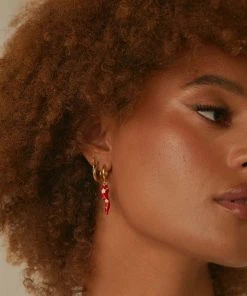 Peppermayo Zanita Earrings - Red