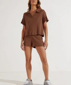 Peppermayo Exclusive New & Most Loved Casita Top - Choc Brown 19 10 Peppermayo Exclusive New & Most Loved Casita Top - Choc Brown 19