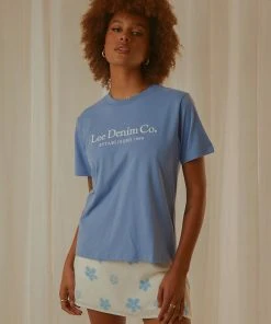 Lee New & Most Loved Classic Tee - Blue Bonnet