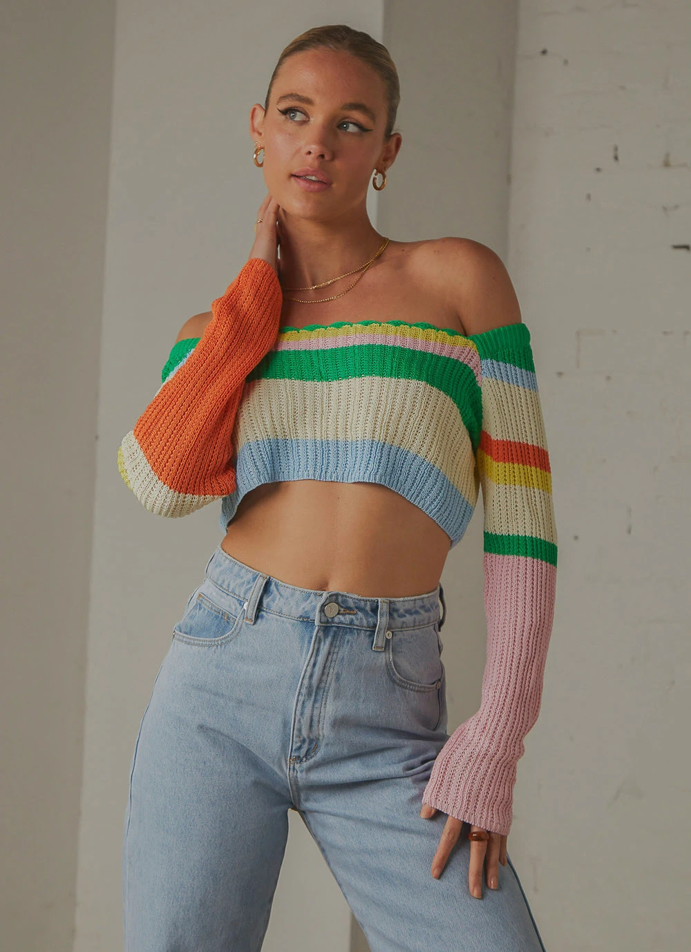 Peppermayo Exclusive Copacabana Crochet Top - Rainbow 3 Peppermayo Exclusive Copacabana Crochet Top - Rainbow