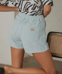 Wrangler New & Most Loved Elastic Hi Bells Short - Icicle 7 Wrangler New & Most Loved Elastic Hi Bells Short - Icicle