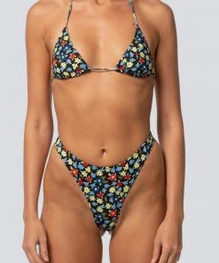 LaHana Swim Billy Bottom - Dark Floral 9 LaHana Swim Billy Bottom - Dark Floral