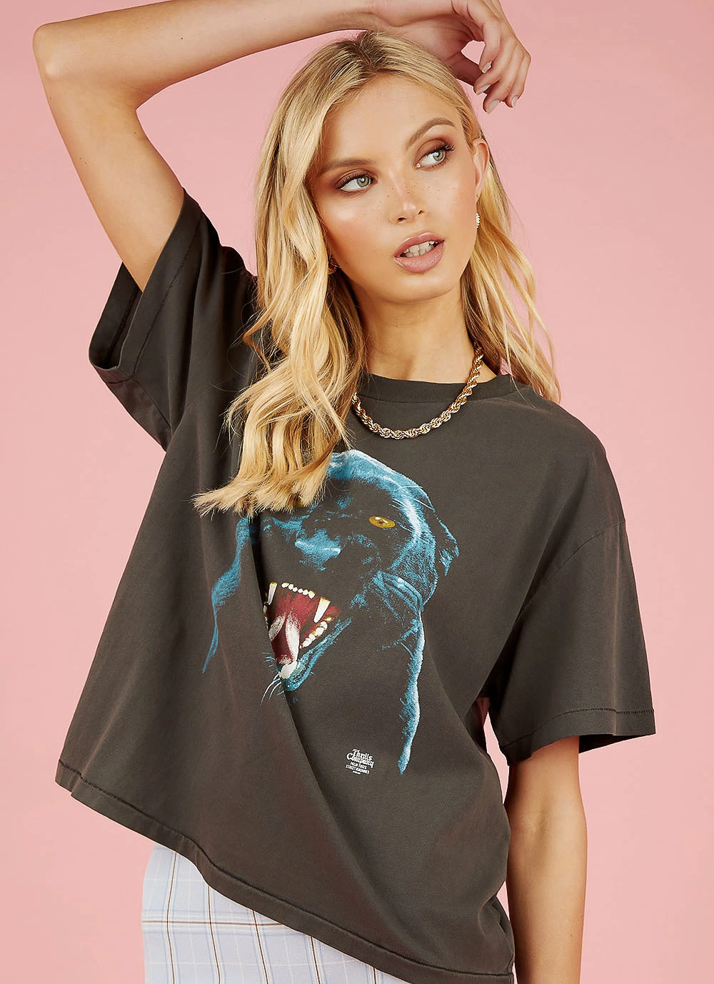 Thrills Prowler Oversized Box Tee - Merch Black New & Most Loved 1 Thrills Prowler Oversized Box Tee - Merch Black New & Most Loved