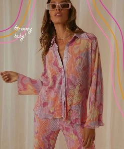 Peppermayo Exclusive Change Of Pace Shirt - Psychedelic - Pre-Order New & Most Loved