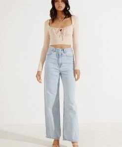 Peppermayo New Tops In Vogue Top - Beige