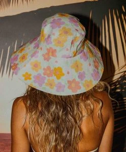 Peppermayo Exclusive Sundazed Oversized Bucket Hat - Mariposa