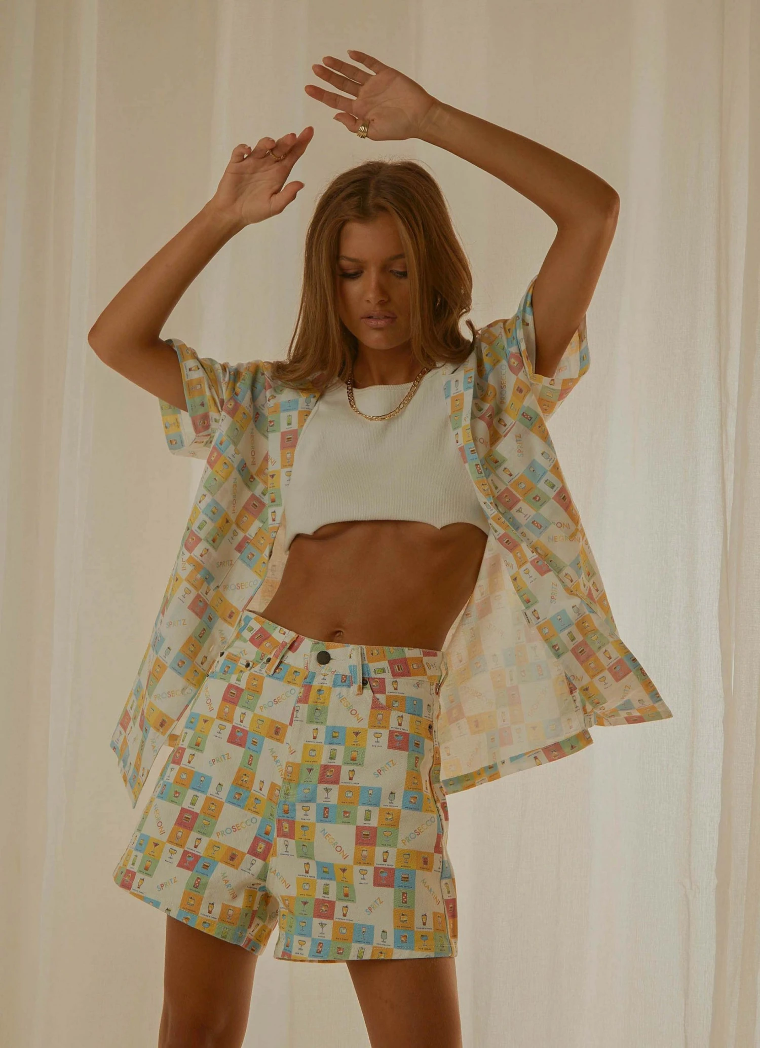 Cools Club Safari Shirt - Cocktail Hour New & Most Loved 3 Cools Club Safari Shirt - Cocktail Hour New & Most Loved