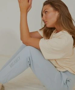 Vacancy Supply Paradise Sweatpants - Sky Blue