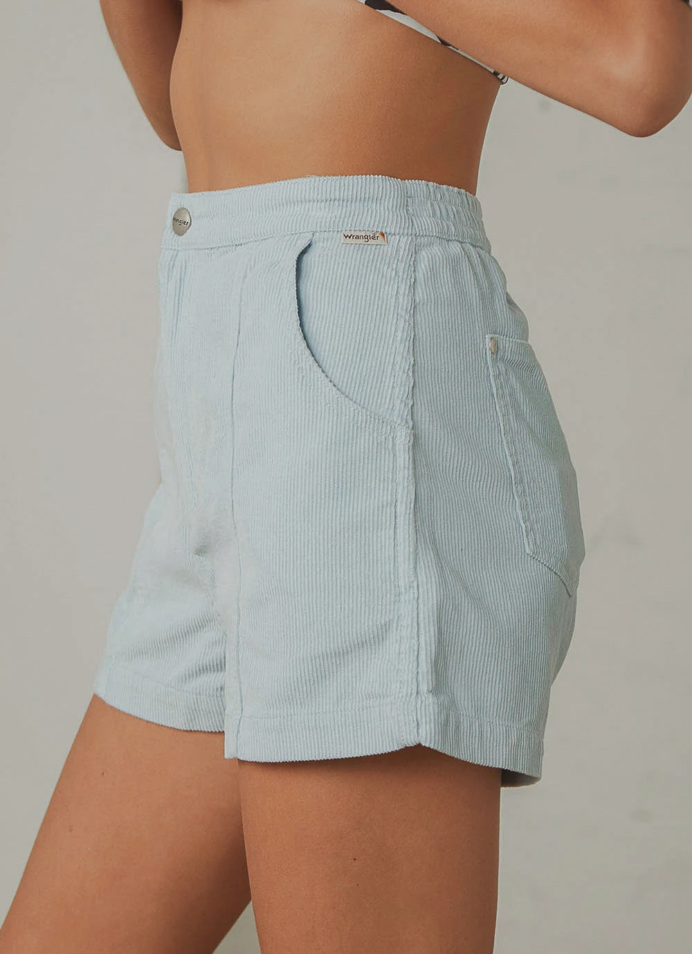 Wrangler New & Most Loved Elastic Hi Bells Short - Icicle 3 Wrangler New & Most Loved Elastic Hi Bells Short - Icicle