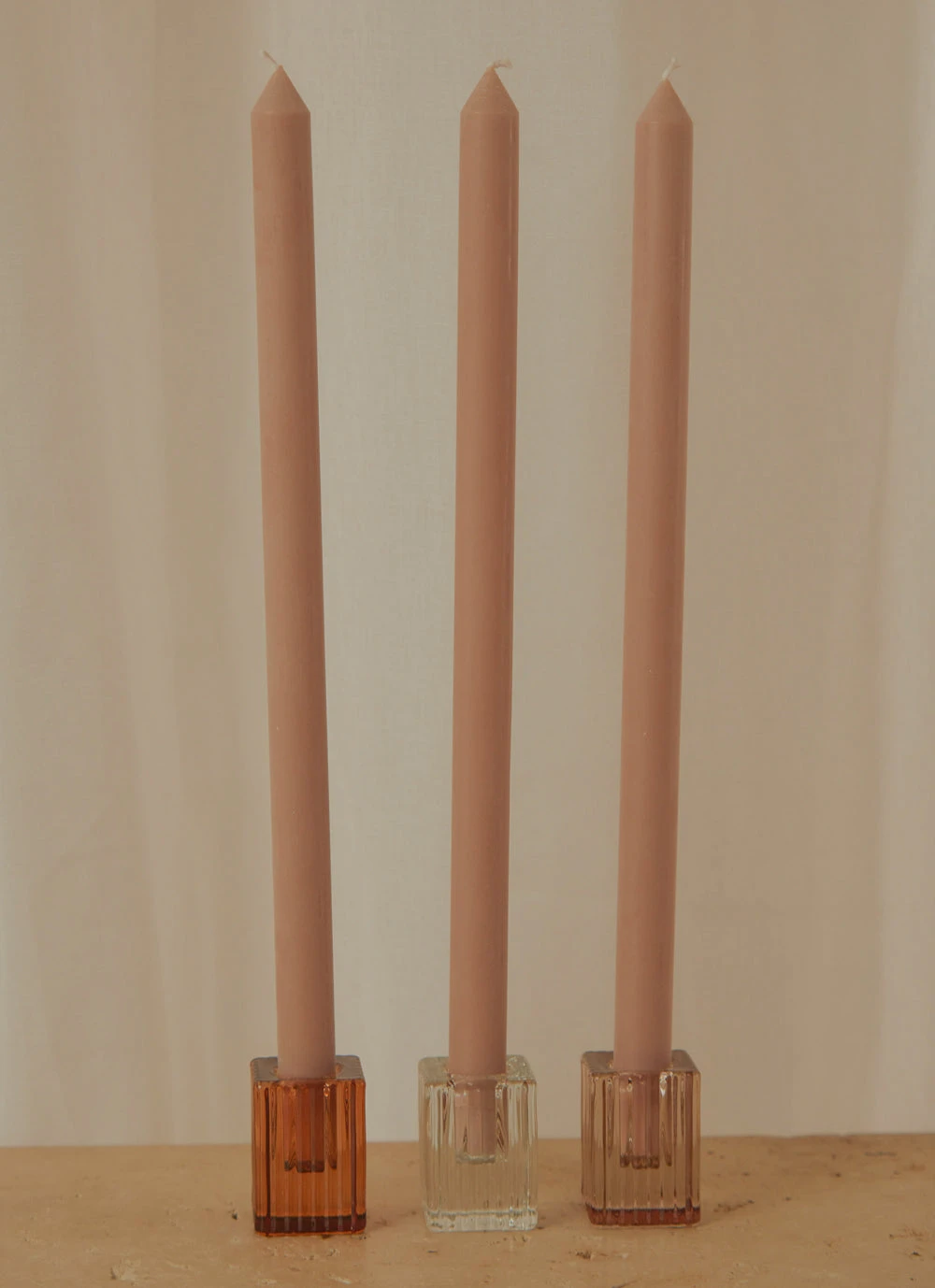 Candle Co New & Most Loved Moreton Eco Dinner Candle - Latte 2 Candle Co New & Most Loved Moreton Eco Dinner Candle - Latte