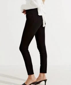 Abrand A High Skinny Ankle Basher Jeans - Black Magic