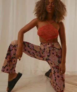 Peppermayo New & Most Loved Disco Lovers Pants - Floral Print