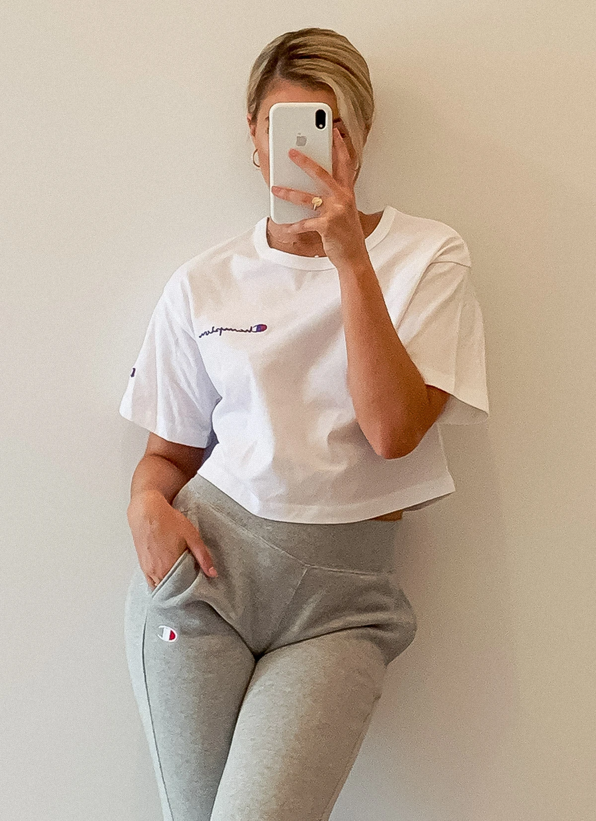 Champion Heritage Crop Tee - White New & Most Loved 3 Champion Heritage Crop Tee - White New & Most Loved