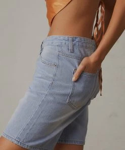 Lioness Fashion Lowrider Denim Short - Blue Denim