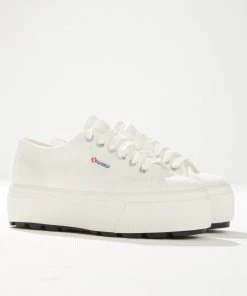 Superga 2790 Tank - ABL White Avorio-Black